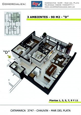 VENTA EN OBRA  CATAMARCA  Y MATHEU - Departamentos a estrenar  -    